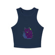 Black Cat Watercolor Racerback Tank Top Tank Top - Blululi