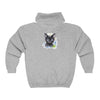 Black Cat with Blue Eyes Hoodie - Cute & Cozy Hoodie - Blululi