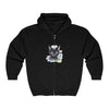 Black Cat with Blue Eyes Hoodie - Cute & Cozy Hoodie - Blululi