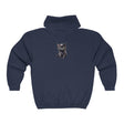 Black Kitten Hoodie - Cute Cat Lover Design Hoodie - Blululi