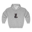 Black Kitten Hoodie - Cute & Cozy Hoodie - Blululi
