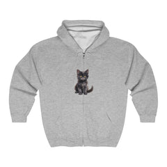 Black Kitten Hoodie - Cute & Cozy Hoodie - Blululi