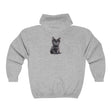 Black Kitten Hoodie - Cute & Playful Hoodie - Blululi