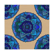 Blue & Green Mandala Tablecloth - Sand Home Decor - Blululi
