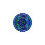Blue & Purple Mandala Poster - Intricate Design Poster - Blululi