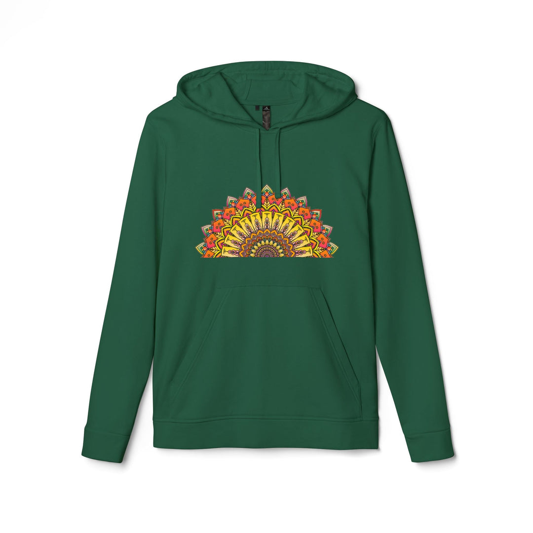 Blululi Adidas Mandala Fleece Hoodie Hoodie - Blululi