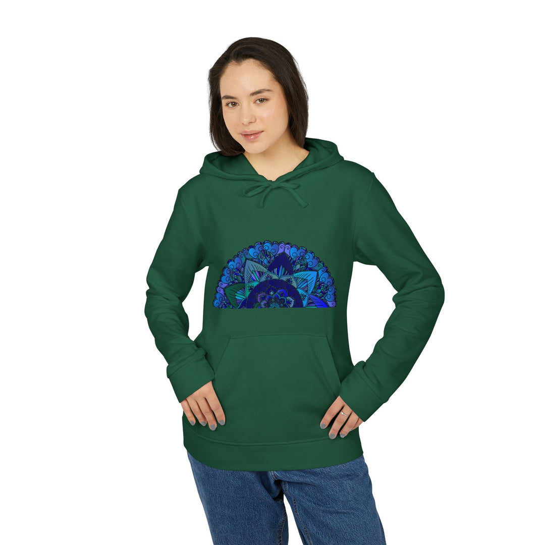 Blululi Adidas Mandala Fleece Hoodie Hoodie - Blululi