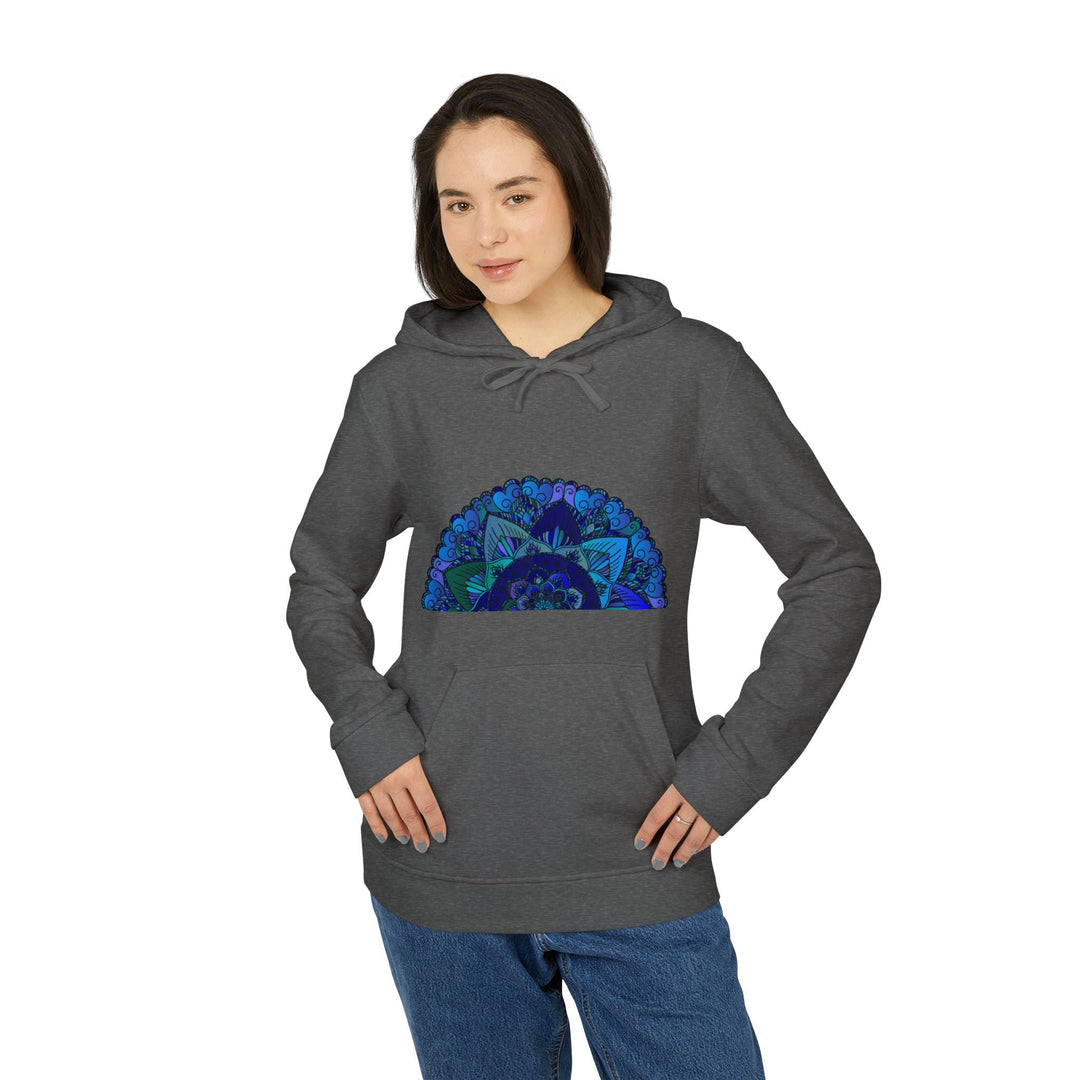 Blululi Adidas Mandala Fleece Hoodie Hoodie - Blululi