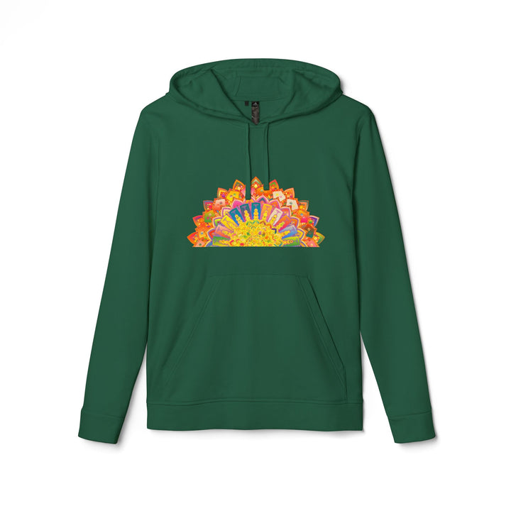 Blululi Adidas Mandala Fleece Hoodie Hoodie - Blululi