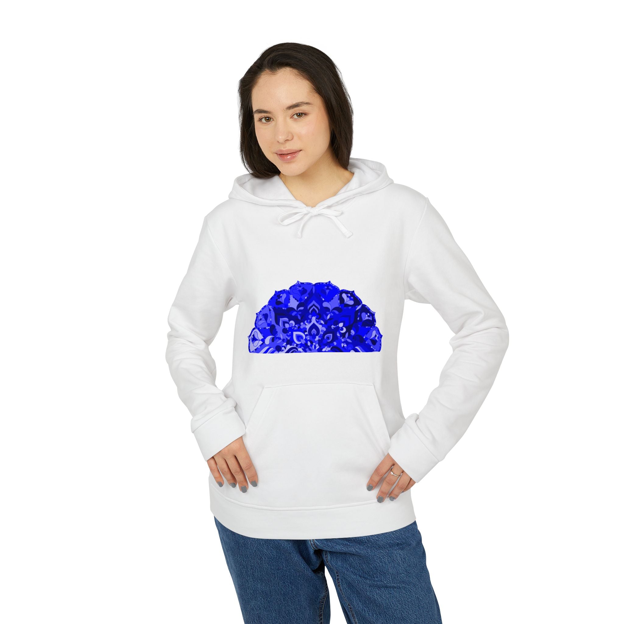 Blululi Custom Adidas Mandala Fleece Hoodie Hoodie - Blululi