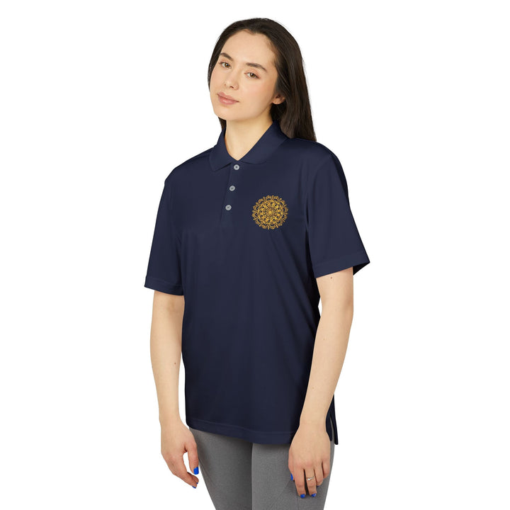 Blululi Custom Adidas Mandala Polo Shirt, Unisex T-Shirt - Blululi