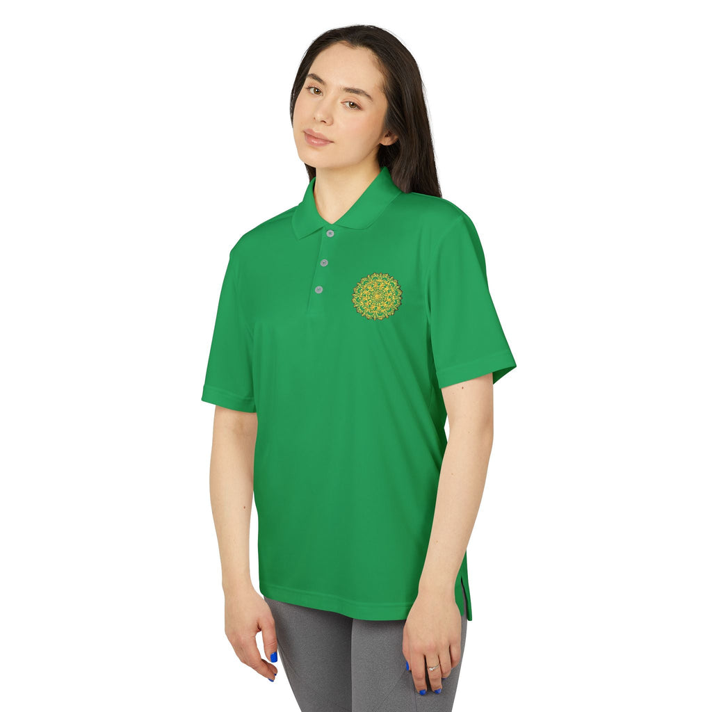 Blululi Custom Adidas Mandala Polo Shirt, Unisex T-Shirt - Blululi