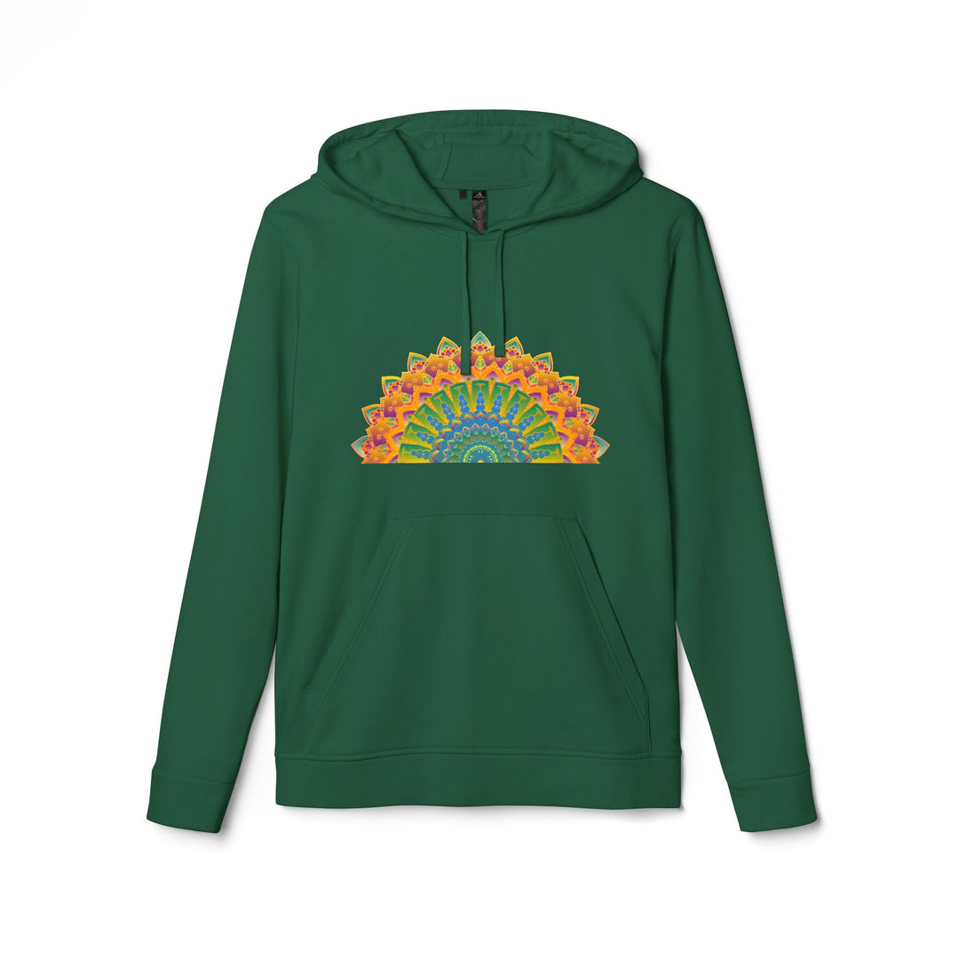 Blululi Custom Mandala Fleece Hoodie Hoodie - Blululi