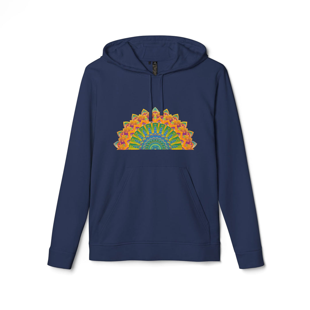 Blululi Custom Mandala Fleece Hoodie Hoodie - Blululi