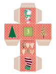 Blululi DIY Advent Calendar 3D Christmas Boxes - Printable Xmas Boxes digital download - Blululi