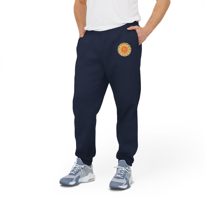 Blululi Mandala Adidas Fleece Joggers Trousers - Blululi