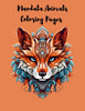 Blululi Mandala Art Animals Coloring Pages - 30 Unique Designs digital download - Blululi