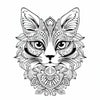 Blululi Mandala Art Animals Coloring Pages - 30 Unique Designs digital download - Blululi