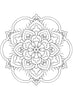 Blululi Mandala Coloring Pages 16 Hand Drawn Designs - PDF digital download - Blululi