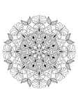 Blululi Mandala Coloring Pages 16 Hand Drawn Designs - PDF digital download - Blululi