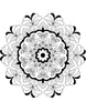 Blululi Mandala Coloring Pages 16 Hand Drawn Designs - PDF digital download - Blululi