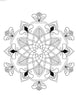 Blululi Mandala Coloring Pages 16 Hand Drawn Designs - PDF digital download - Blululi