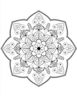 Blululi Mandala Coloring Pages 16 Hand Drawn Designs - PDF digital download - Blululi