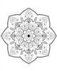 Blululi Mandala Coloring Pages 16 Hand Drawn Designs - PDF digital download - Blululi