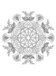Blululi Mandala Coloring Pages 16 Hand Drawn Designs - PDF digital download - Blululi