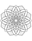 Blululi Mandala Coloring Pages 16 Hand Drawn Designs - PDF digital download - Blululi