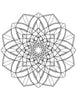 Blululi Mandala Coloring Pages 16 Hand Drawn Designs - PDF digital download - Blululi