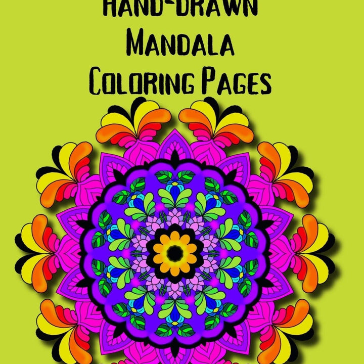 Blululi Mandala Coloring Pages 16 Hand Drawn Designs - PDF digital download - Blululi