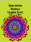 Blululi Mandala Coloring Pages 16 Hand Drawn Designs - PDF digital download - Blululi