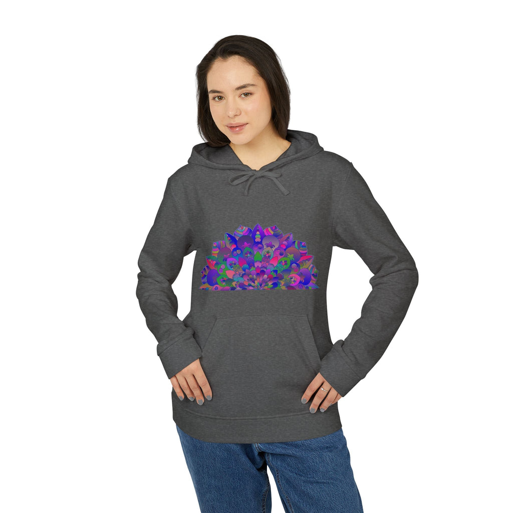 Blululi Mandala Fleece Hoodie Hoodie - Blululi