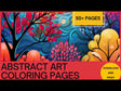 Blululi Nature - Inspired Portraits Coloring Pages - Landscape Coloring (50+ Pages) digital download - Blululi
