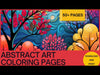 Blululi Nature - Inspired Portraits Coloring Pages - Landscape Coloring (50+ Pages) digital download - Blululi