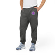 Blululi Purple Mandala Adidas Fleece Joggers Trousers - Blululi