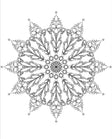 Blululi Serene Hand Drawn Mandala Coloring Pages - 16 Unique Designs digital download - Blululi