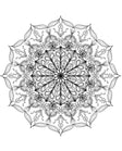 Blululi Serene Hand Drawn Mandala Coloring Pages - 16 Unique Designs digital download - Blululi