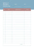 Blululi Versatile Weekly Planners - A4 digital download - Blululi