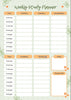 Blululi Versatile Weekly Planners - A4 digital download - Blululi