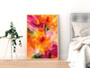Blululi Vivid Blossoms Trio - Abstract Flowers Digital Wall Art for Living Room Decor, Instant Download - Assorted Sizes digital download - Blululi