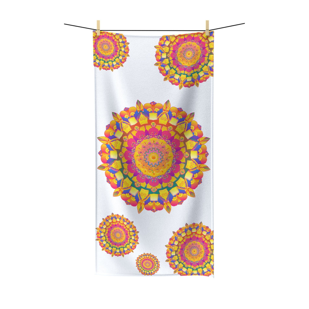 Bohemian Mandala Bath Towel - Colorful & Intricate Home Decor - Blululi