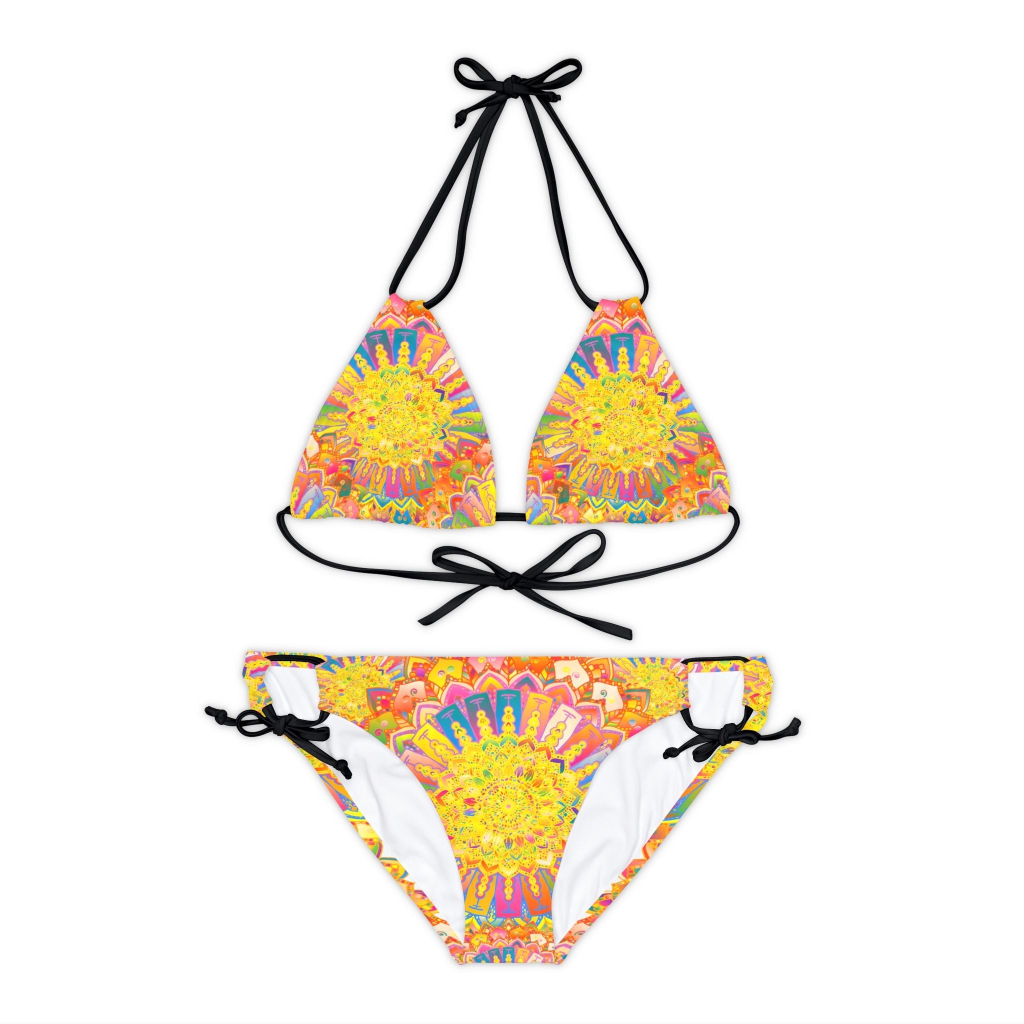 Bohemian Mandala Bikini Set - Beach Vibes All Over Prints - Blululi