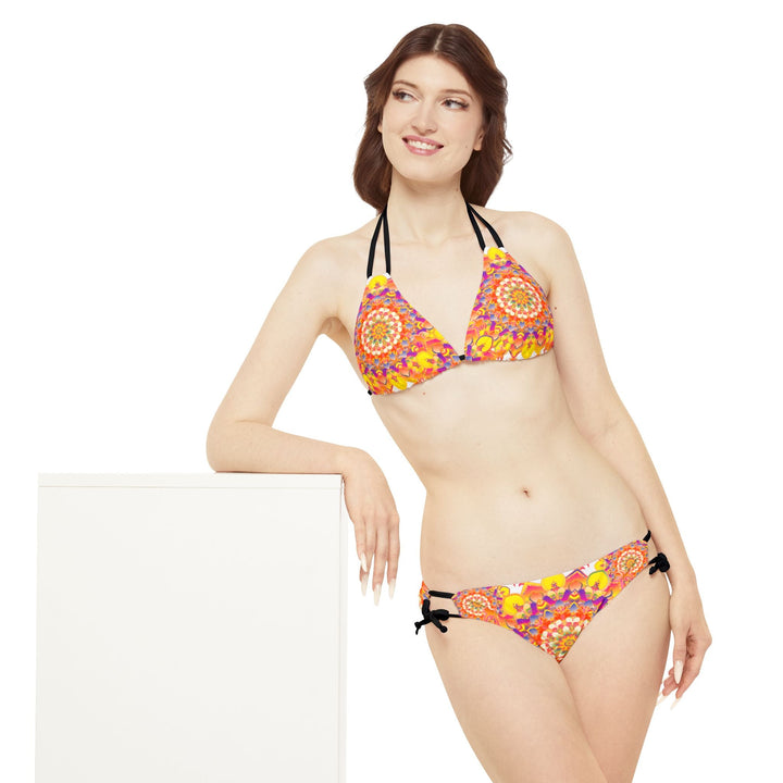 Bohemian Mandala Bikini Set - Beachwear All Over Prints - Blululi