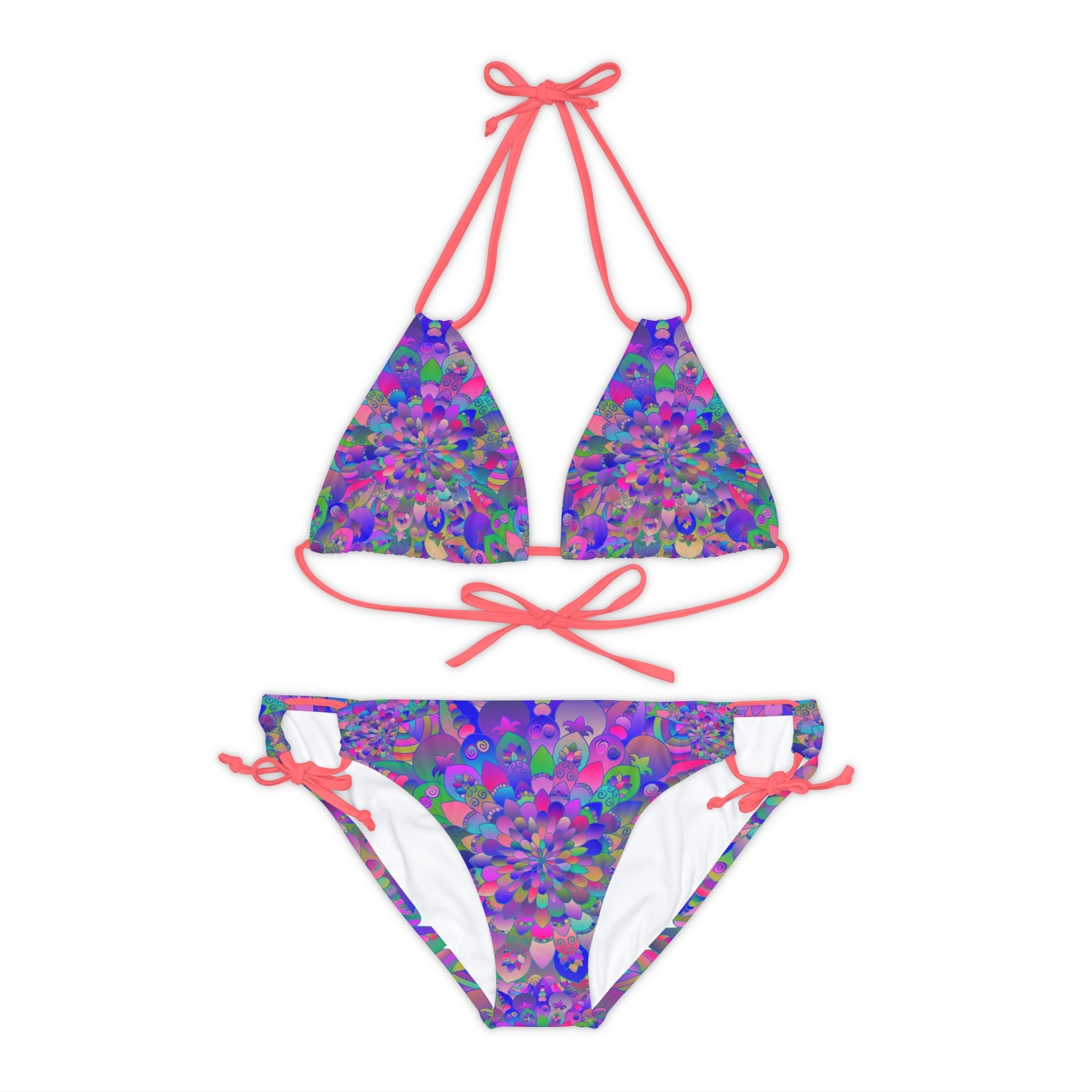 Bohemian Mandala Bikini Set - Beachy Vibes All Over Prints - Blululi