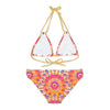 Bohemian Mandala Bikini Set - Colorful Beachwear All Over Prints - Blululi