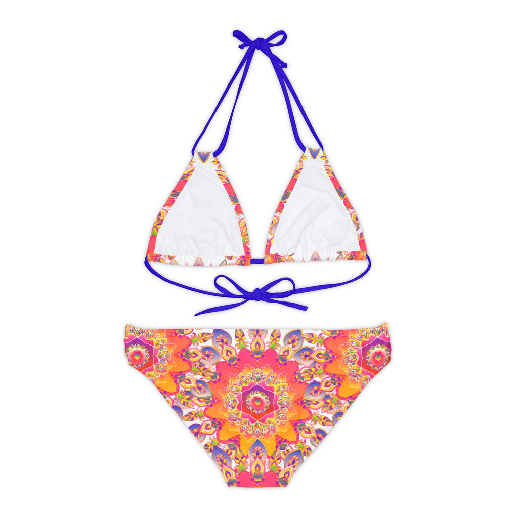 Bohemian Mandala Bikini Set - Colorful Beachwear All Over Prints - Blululi