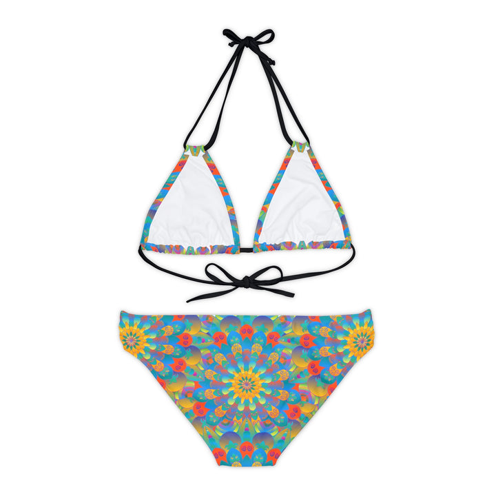 Bohemian Mandala Bikini Set - Colorful Beachwear All Over Prints - Blululi