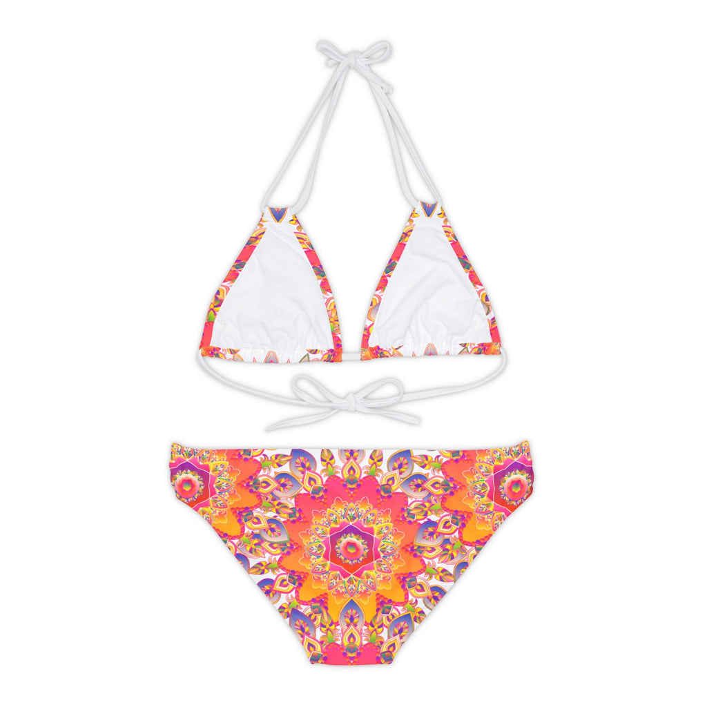 Bohemian Mandala Bikini Set - Colorful Beachwear All Over Prints - Blululi